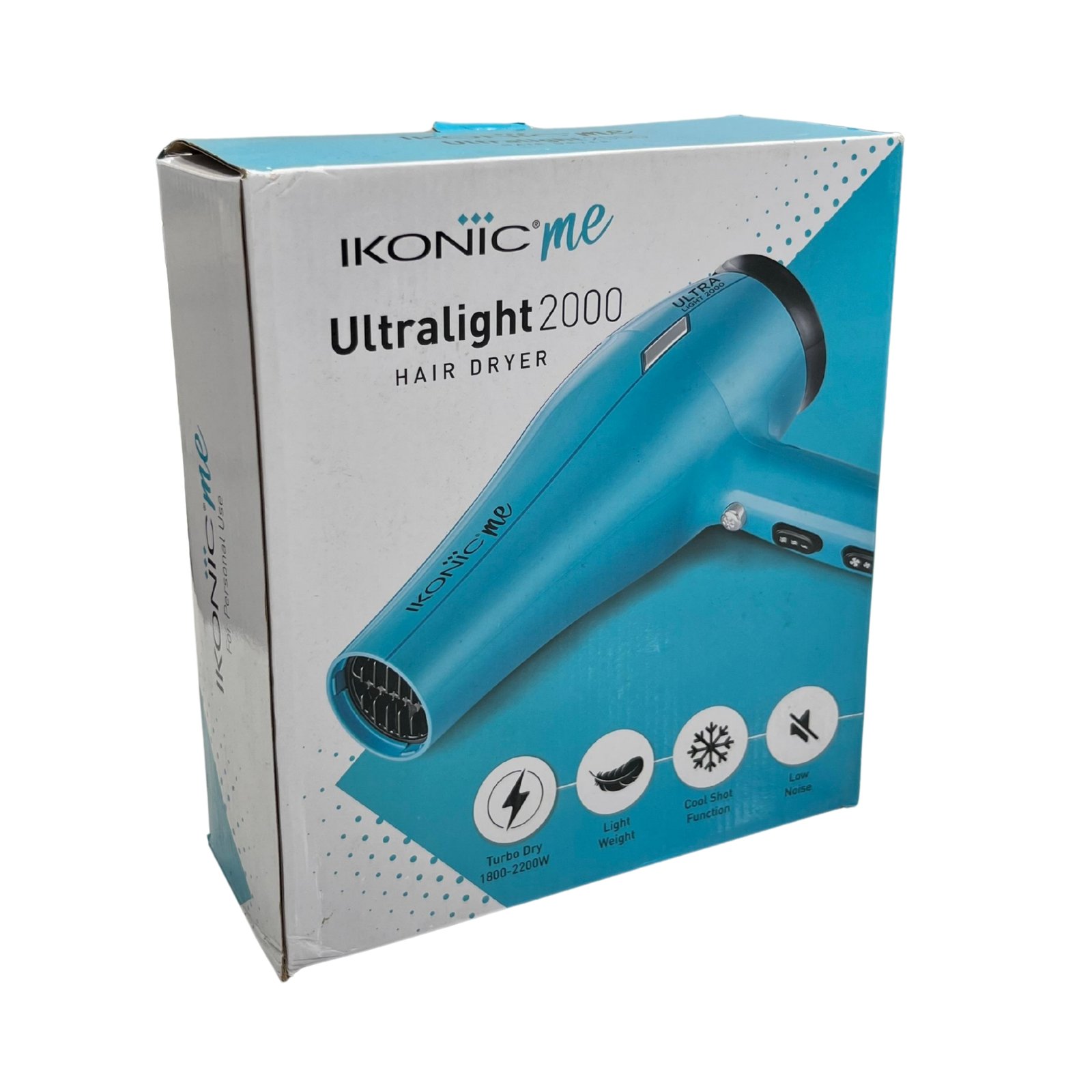 Iconic hair dryer corrugated box | Vintage Offset