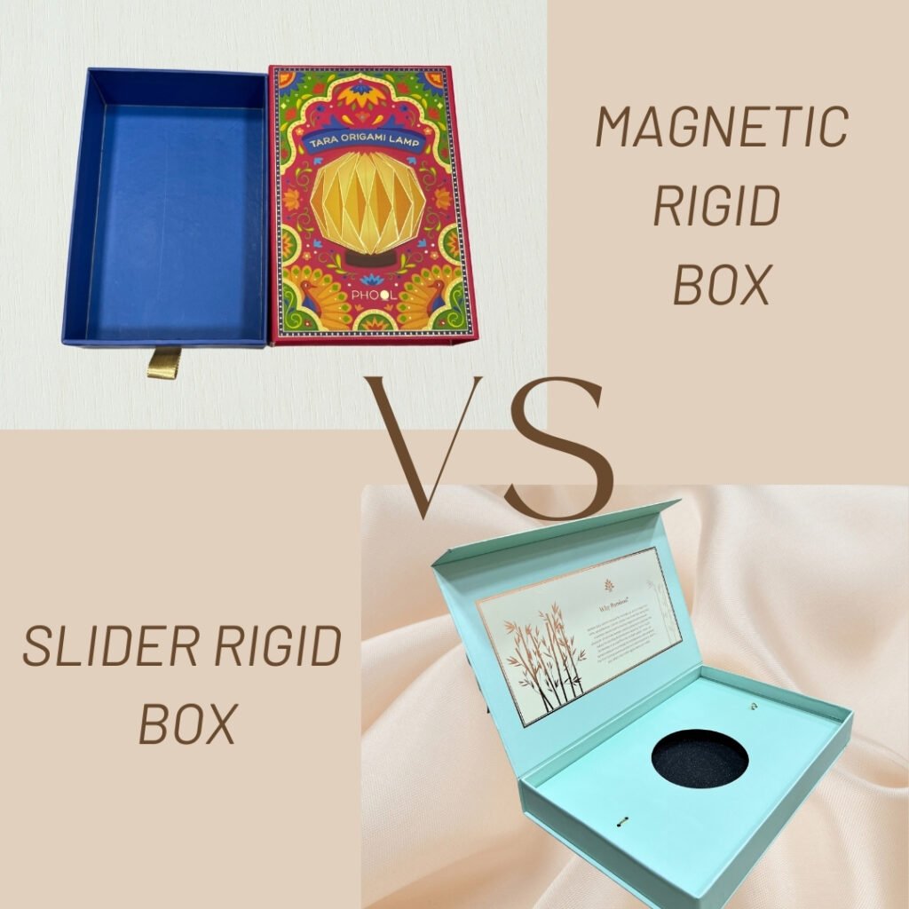 Magnetic Rigid Box vs Drawer rigid box | Vintage Offset