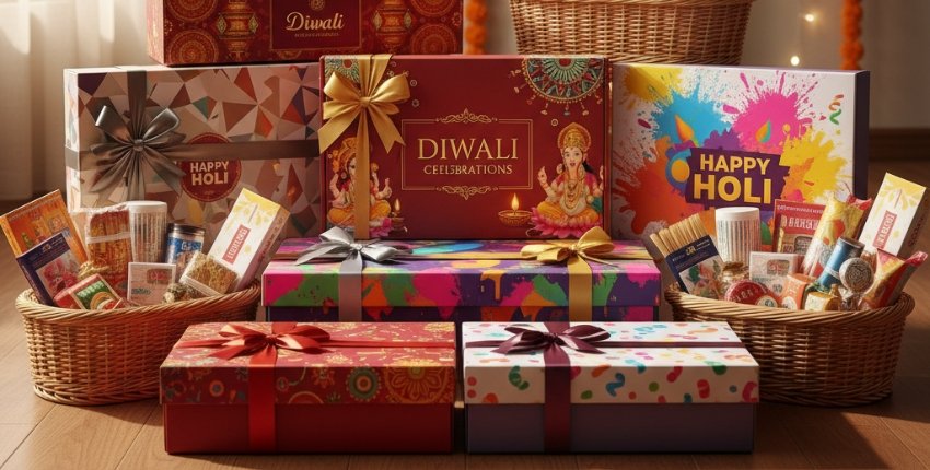 Festive Gift Hampers by Vintage Offset