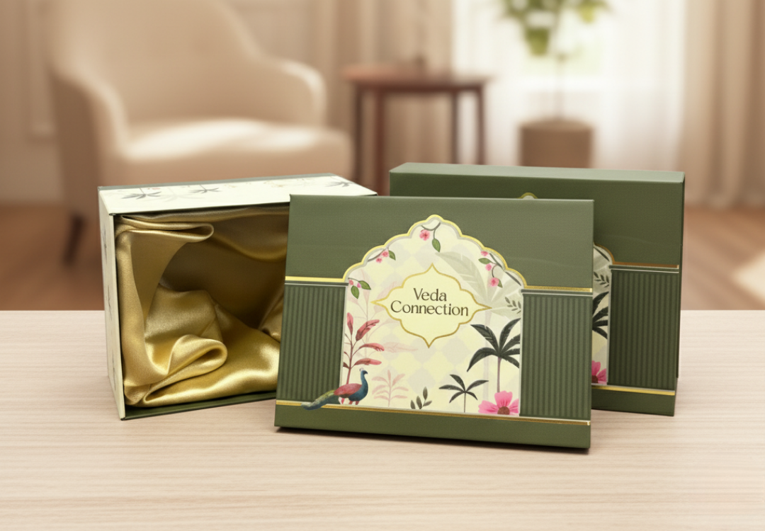 Luxury god idol gifting boxes with satin | Vintage Offset