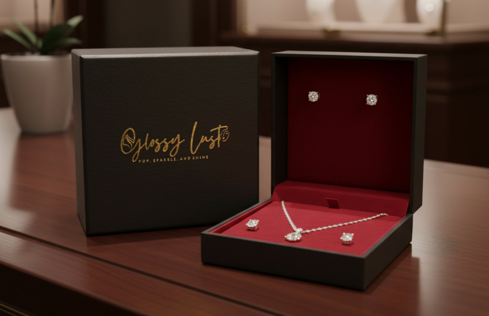 Premium ecommerce jewellery boxes by vintage offset