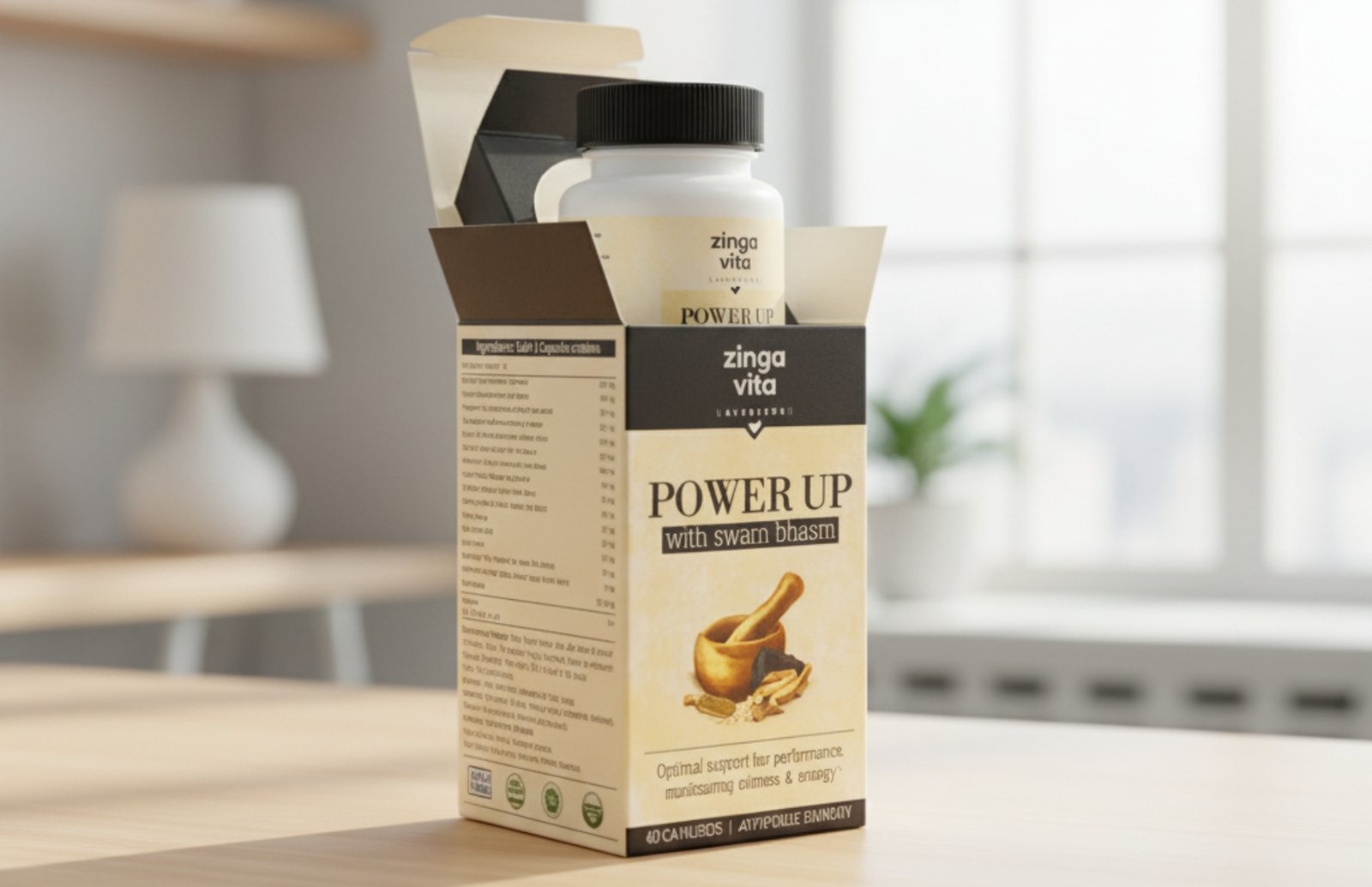 Supplement packaging boxes by vintage offset